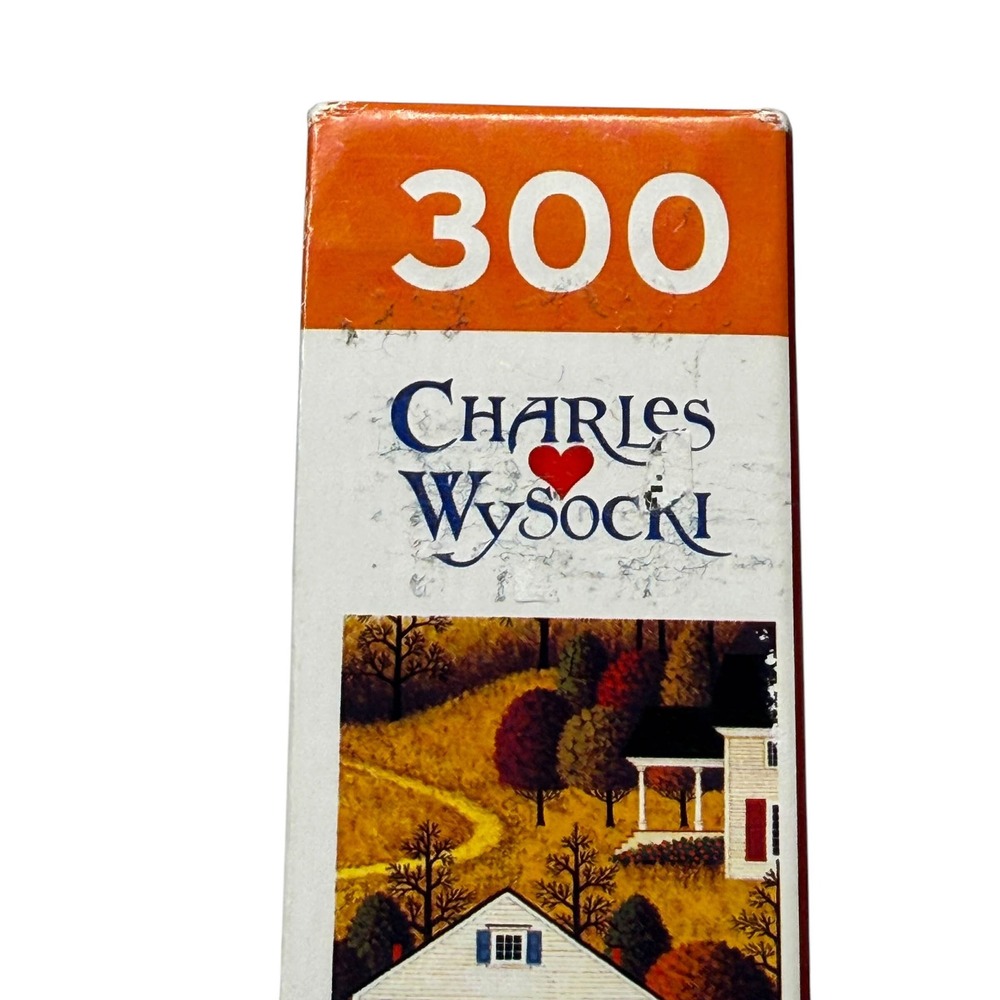 Buffalo Charles Wysocki Hawkriver Hollow 300 Large Piece Puzzle Complete - Picture 8 of 15